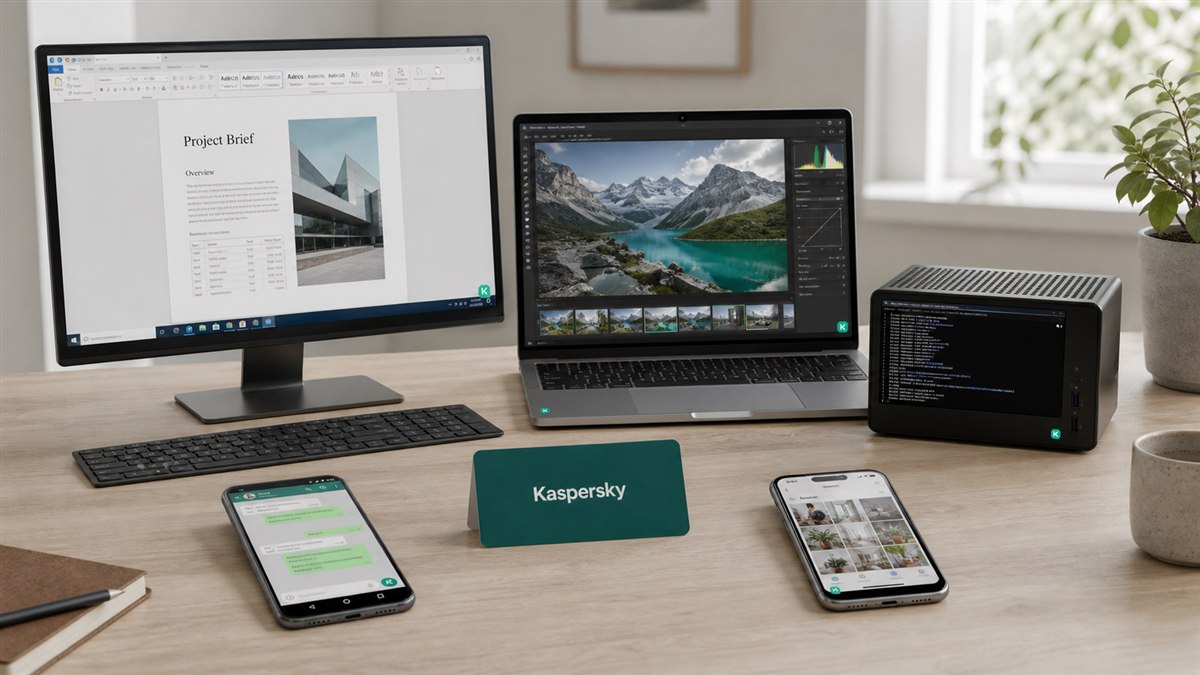 Kaspersky bảo vệ Windows macOS Android iOS và Linux