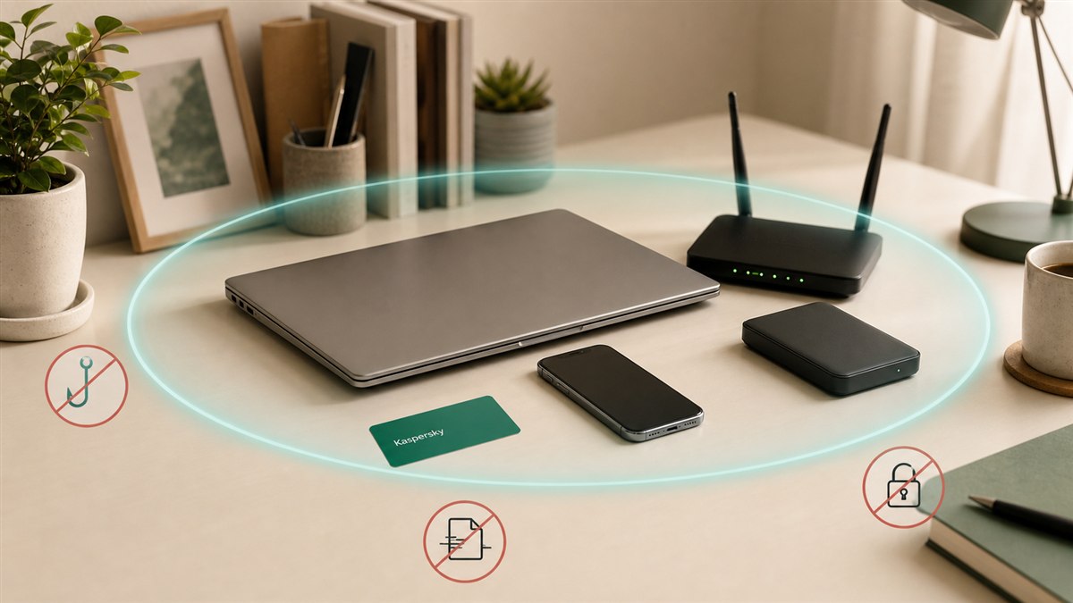 Kaspersky bảo vệ máy tính điện thoại và mạng gia đình