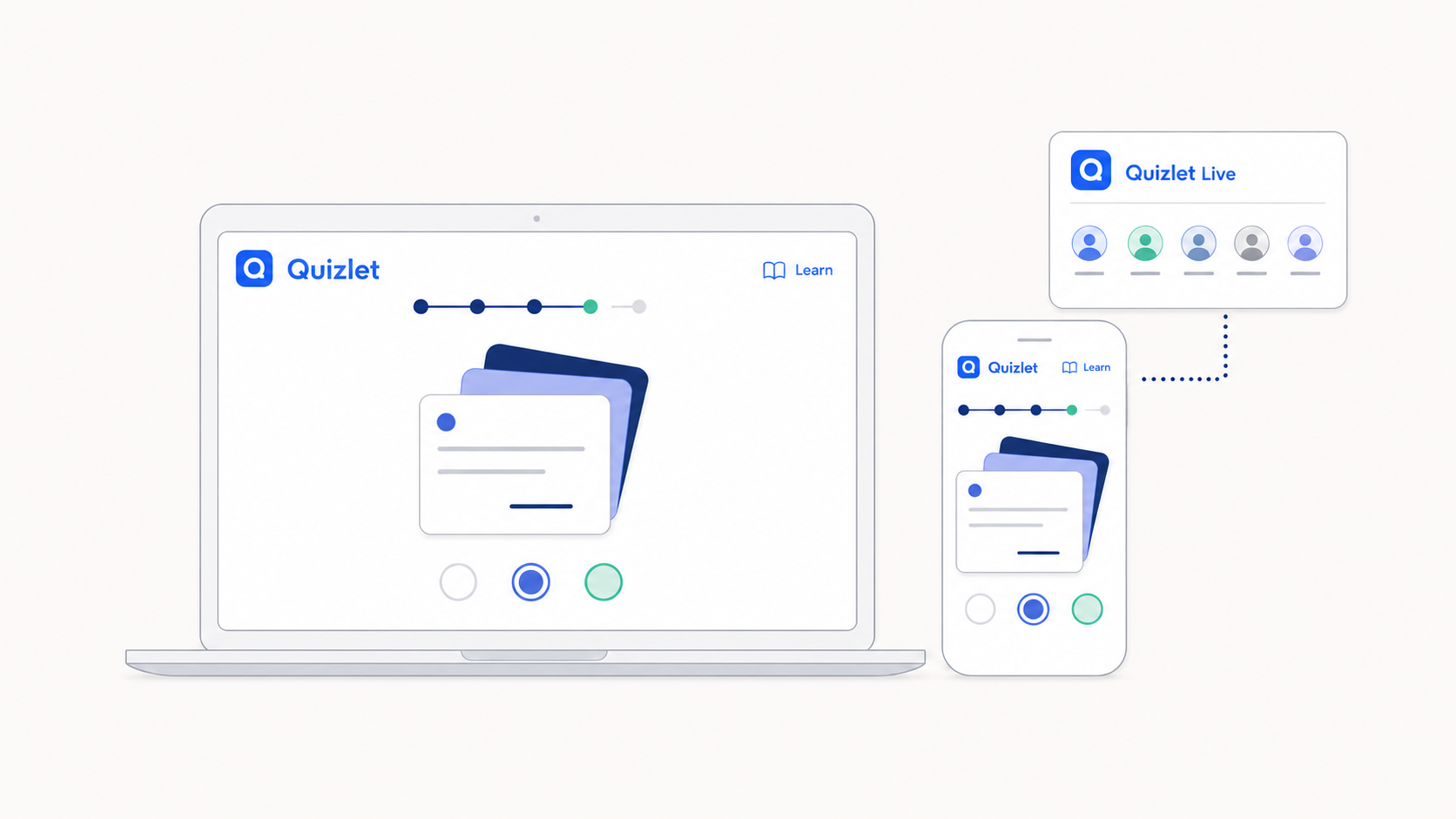Học Quizlet trên điện thoại máy tính và sử dụng Quizlet Live trong lớp