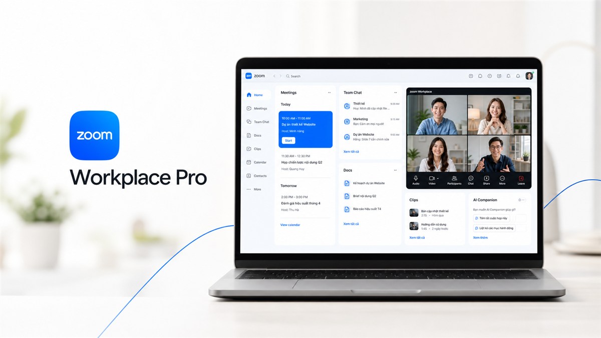 Giao diện Zoom Workplace Pro bản quyền chính hãng